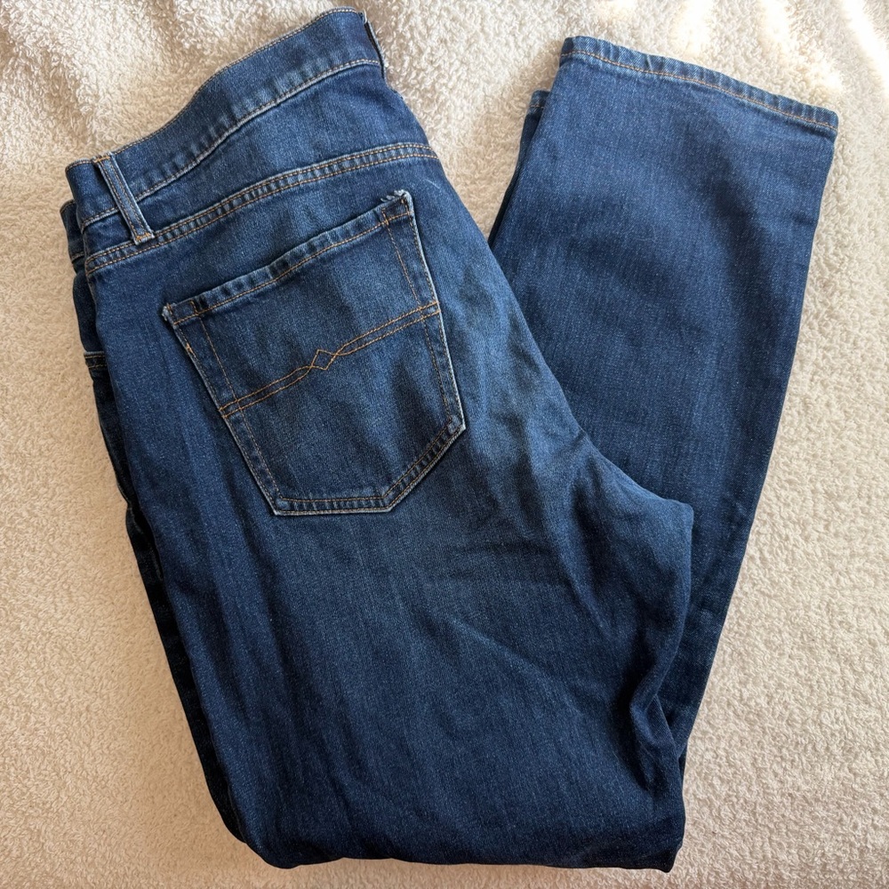 Lucky Brand Men's Straight Blue Jeans
